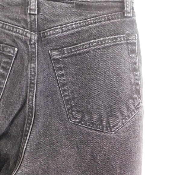 🦌 Abercrombie & Fitch The Ankle Straight Ultra High Rise size 27 - Picture 13 of 14